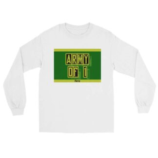 TJ Pierce "Army of One" Unisex Long Sleeve Shirt