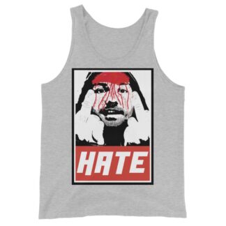 Sebastian Exall "BLOODY HATE" Unisex Tank Top