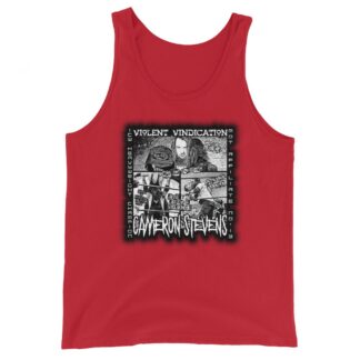 Cameron Stevens "Violent Champion Collage" Unisex Tank Top