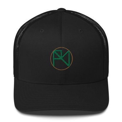Alex Braddock "Green AB Logo" Trucker Hat