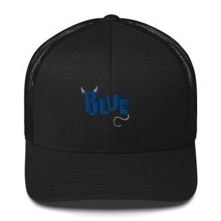 Heather Blue "Blue She-Devil" Trucker Hat
