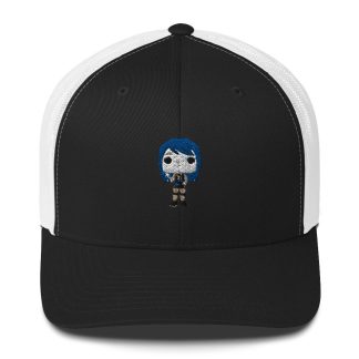 Heather Blue "POP!" Trucker Hat
