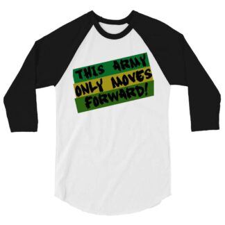 TJ Pierce "Forward Facing" 3/4 sleeve raglan shirt