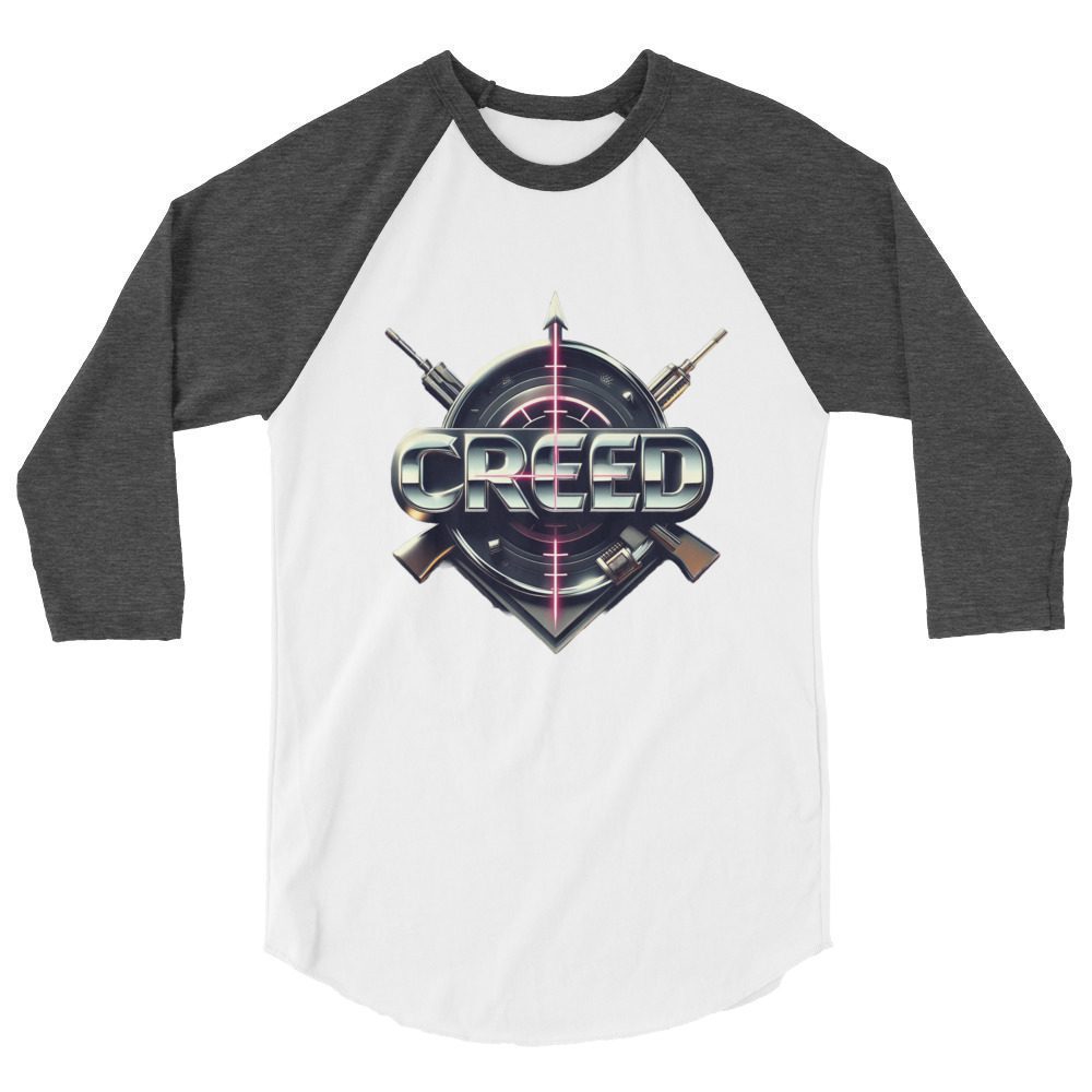James Creed "Creed Guns" 3/4 sleeve raglan shirt