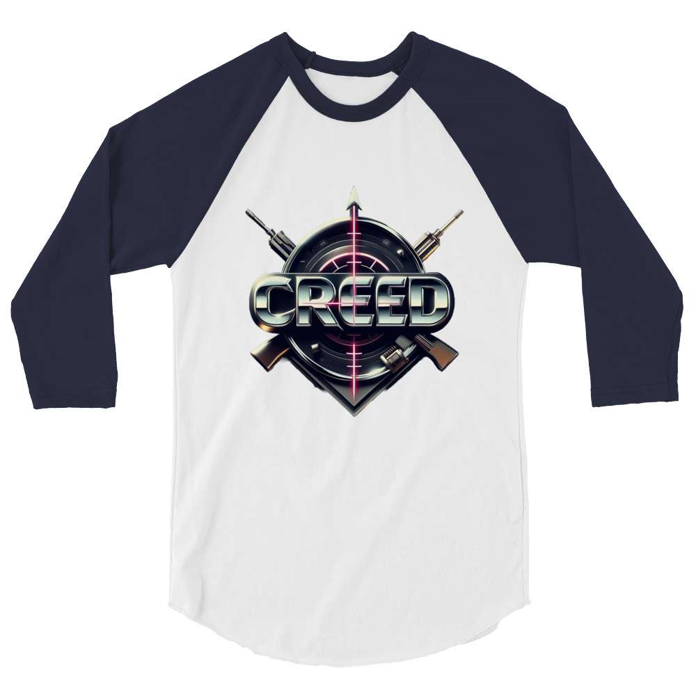 James Creed "Creed Guns" 3/4 sleeve raglan shirt