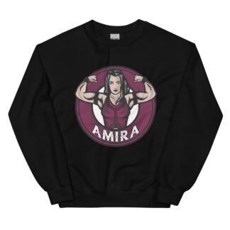 AMIRA "Double Guns Pose" Unisex Sweatshirt