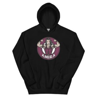 AMIRA "Double Guns Pose" Unisex Hoodie