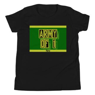 TJ Pierce "Army of One" Youth Short Sleeve T-Shirt