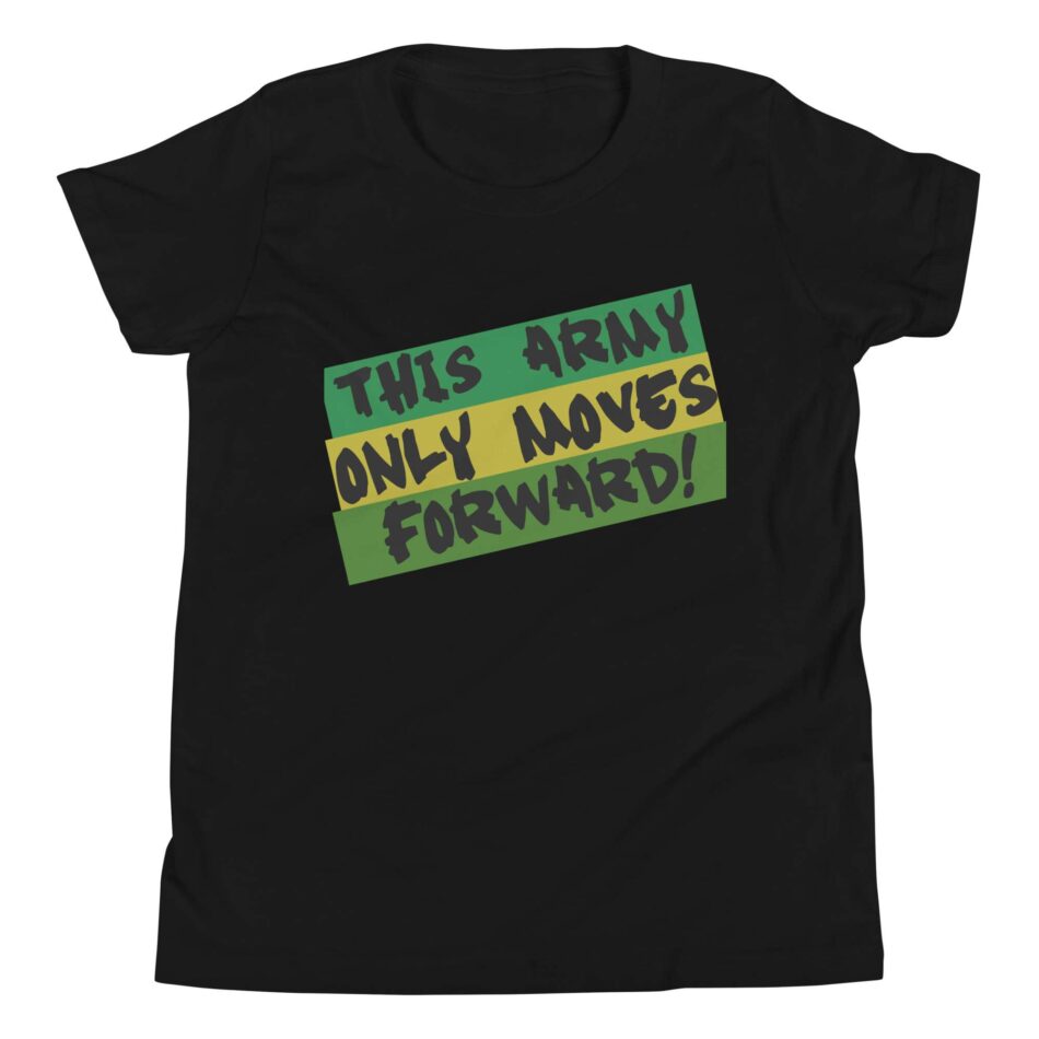 TJ Pierce "Forward Facing" Youth Short Sleeve T-Shirt