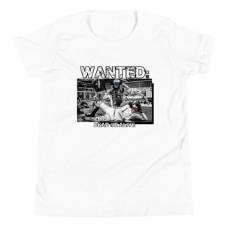 Heather Blue "GUNN x BLUE" Youth Short Sleeve T-Shirt
