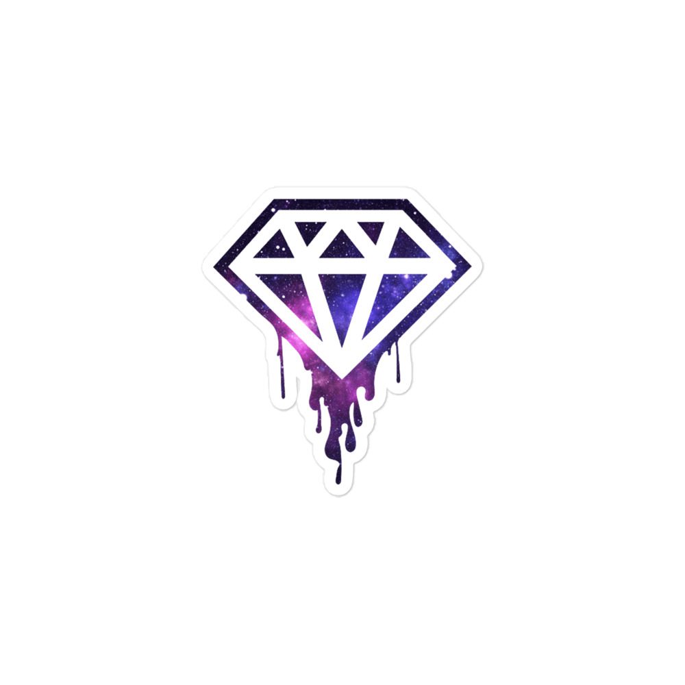 Nick Diamond "Galaxy Drip Drip" Bubble-free stickers