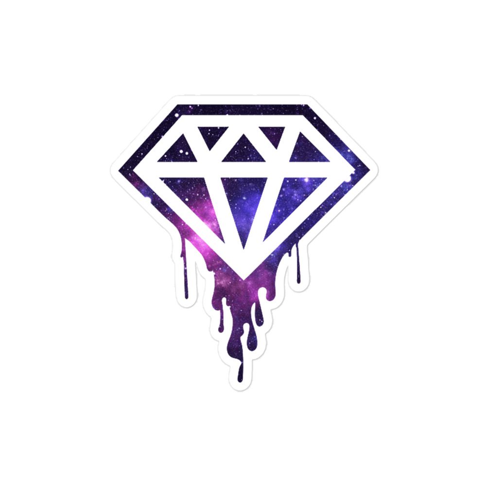 Nick Diamond "Galaxy Drip Drip" Bubble-free stickers