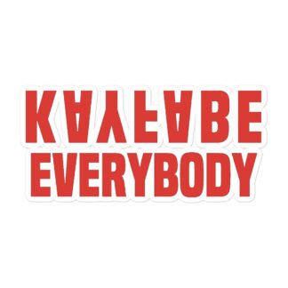 JTR Podcast Network "Kayfabe Everybody" Bubble-free stickers