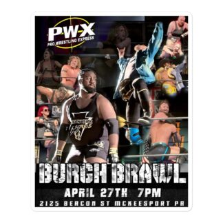 Vance Strader "Burgh Brawl 2024" Bubble-free stickers