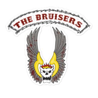 The Bruisers "The Bruisers Patch" Bubble-free stickers