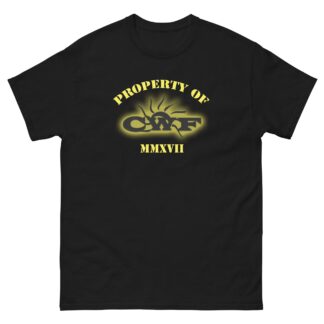 Coastal Wrestling Federation "Property of CWF" Short Sleeve Unisex t-shirt