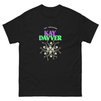 Kay Davver "Dancing Skeletons" Short Sleeve Unisex t-shirt