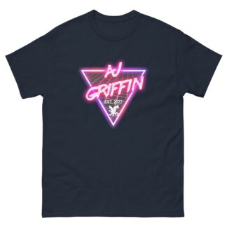 AJ Griffin "Neon Retro" Short Sleeve Unisex t-shirt