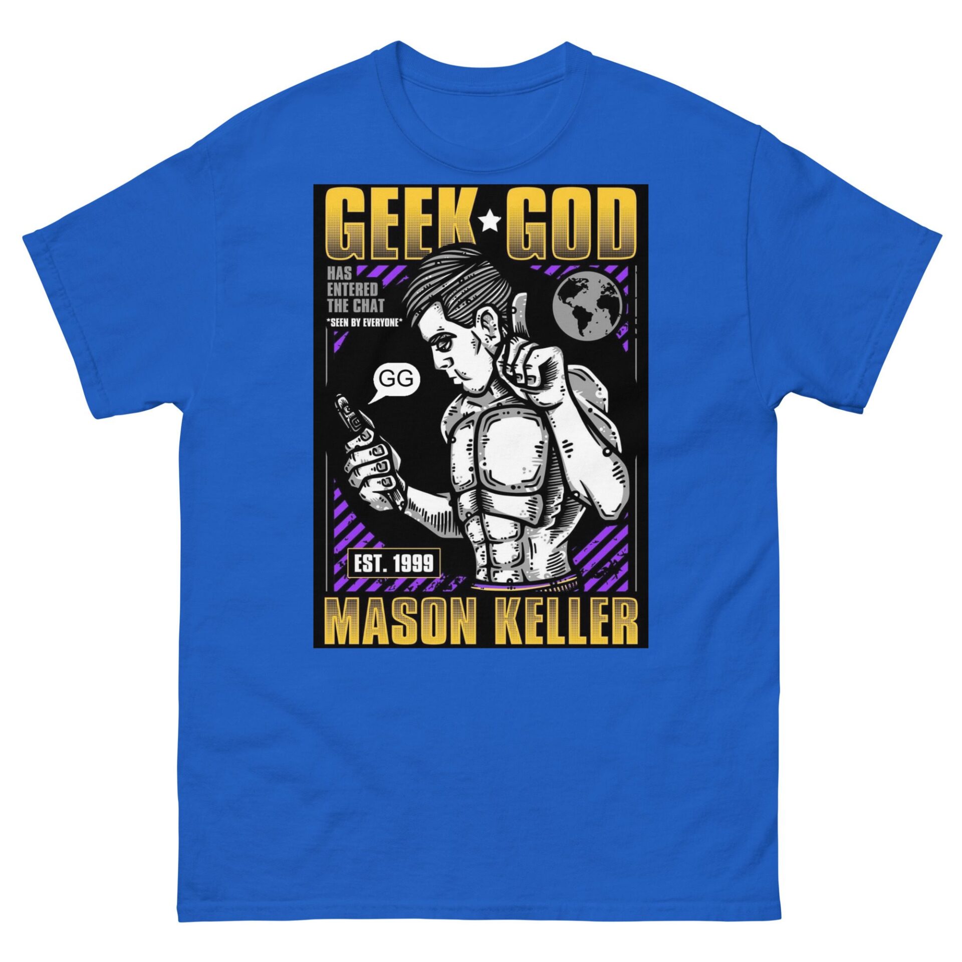 Mason Keller "Mark De Gruchy’s Design" Short Sleeve Unisex t-shirt