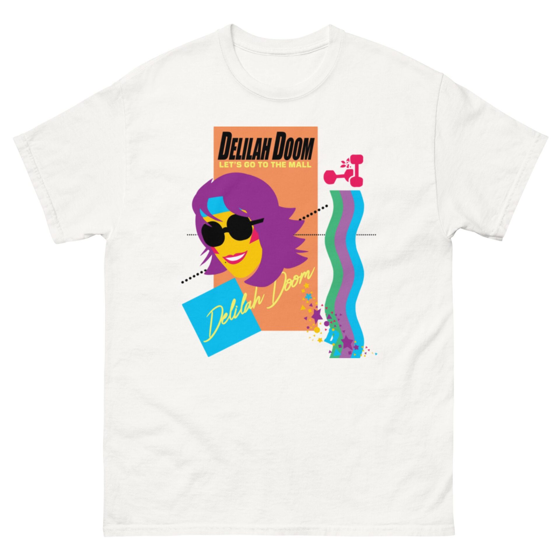 Delilah Doom "Mall Madness by Jacob C Paul" Short Sleeve Unisex t-shirt