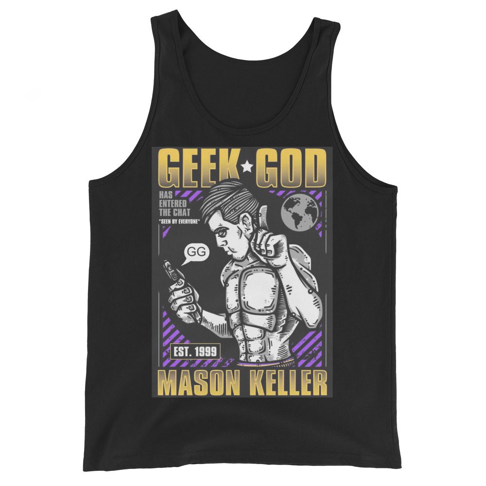 Mason Keller "Mark De Gruchy’s Design" Unisex Tank Top
