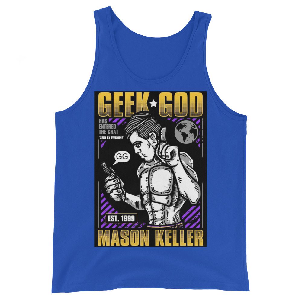 Mason Keller "Mark De Gruchy’s Design" Unisex Tank Top