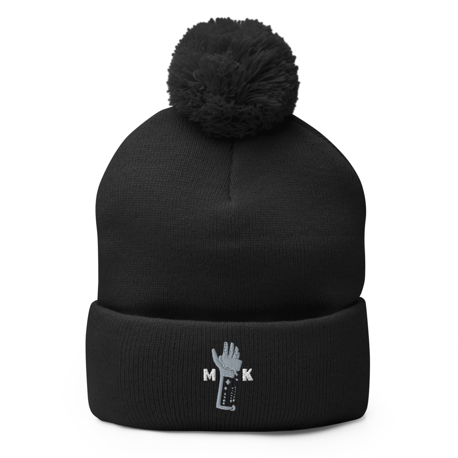Mason Keller "Power Glove/Face Kicked Apparel Design" Cuffed Beanie