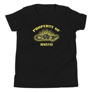 Coastal Wrestling Federation "Property of CWF" Youth Short Sleeve T-Shirt