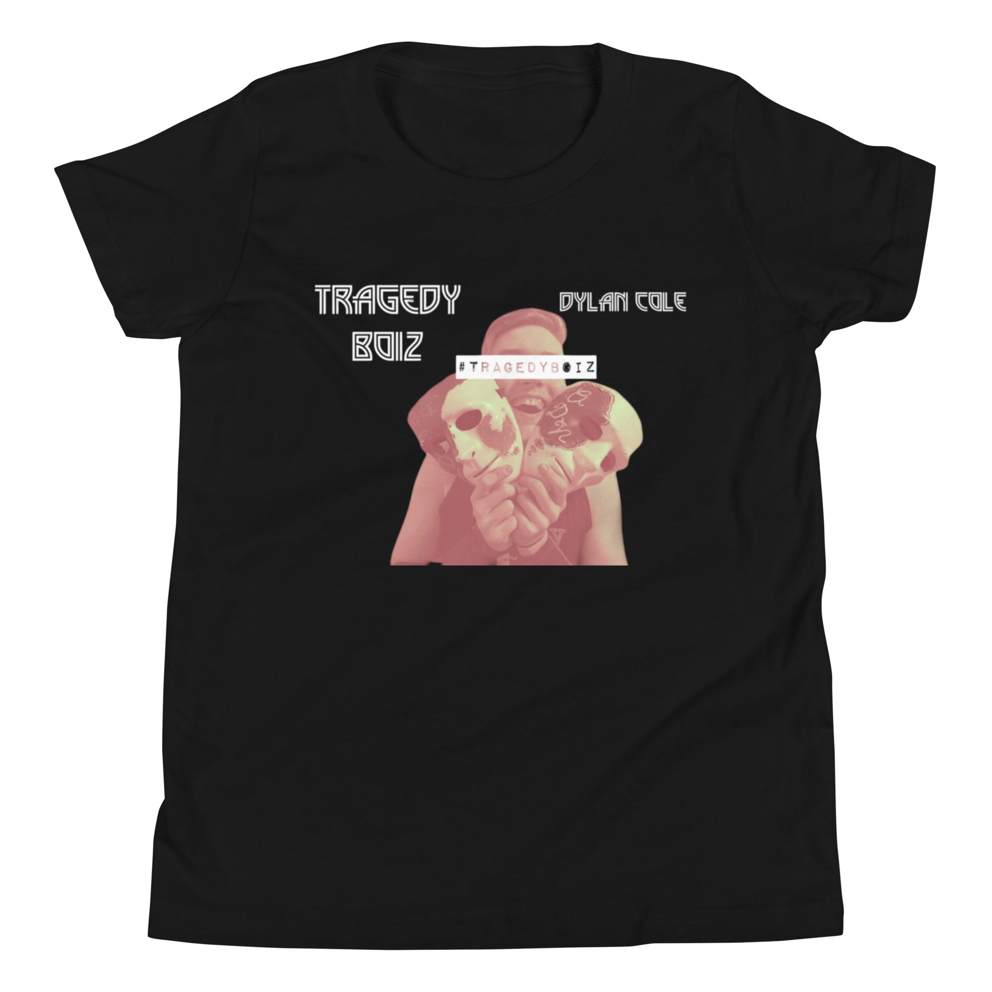 Tragedy Boiz "Dylan Cole Solo Album" Youth Short Sleeve T-Shirt