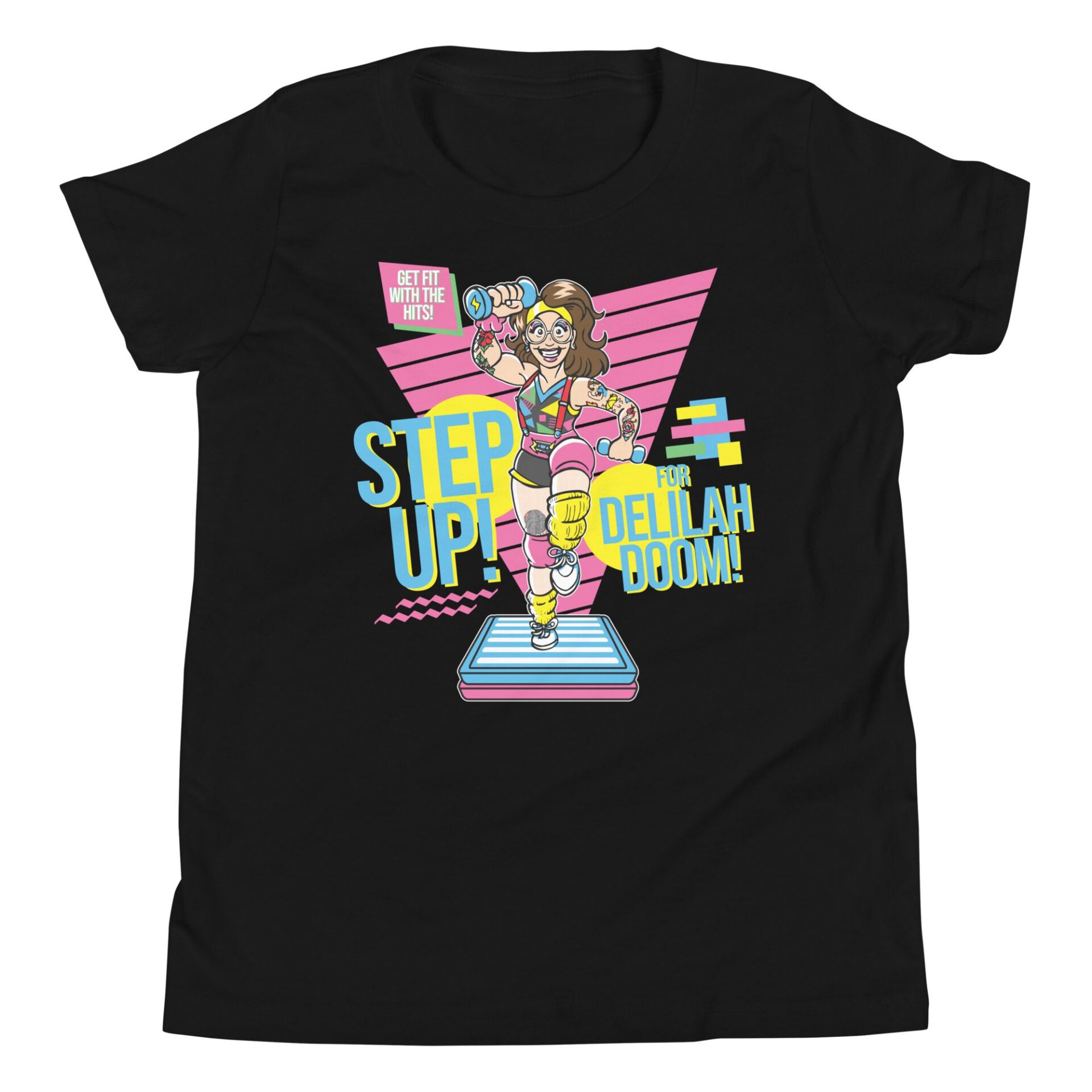 Delilah Doom "Step Up for Delilah by Jacob C Paul" Youth Short Sleeve T-Shirt