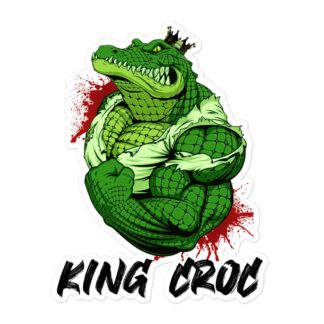 King Croc "Big" Bubble-free stickers
