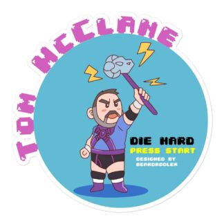 Die Hard Tom McClane "Skeletor Underoos" Bubble-free stickers