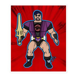 Die Hard Tom McClane "Mark G Doodle" Bubble-free stickers