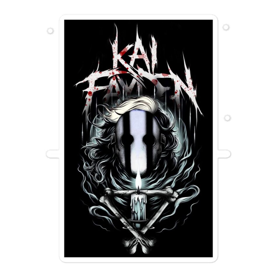Kai Fayden "Do You Believe in Ghosts?" Bubble-free stickers