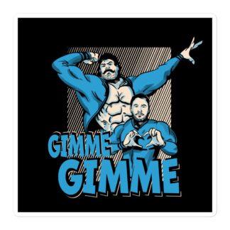 Steven Bradley "GIMME GIMME" Bubble-free stickers