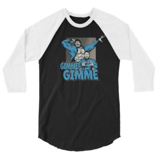 Steven Bradley "GIMME GIMME" 3/4 sleeve raglan shirt