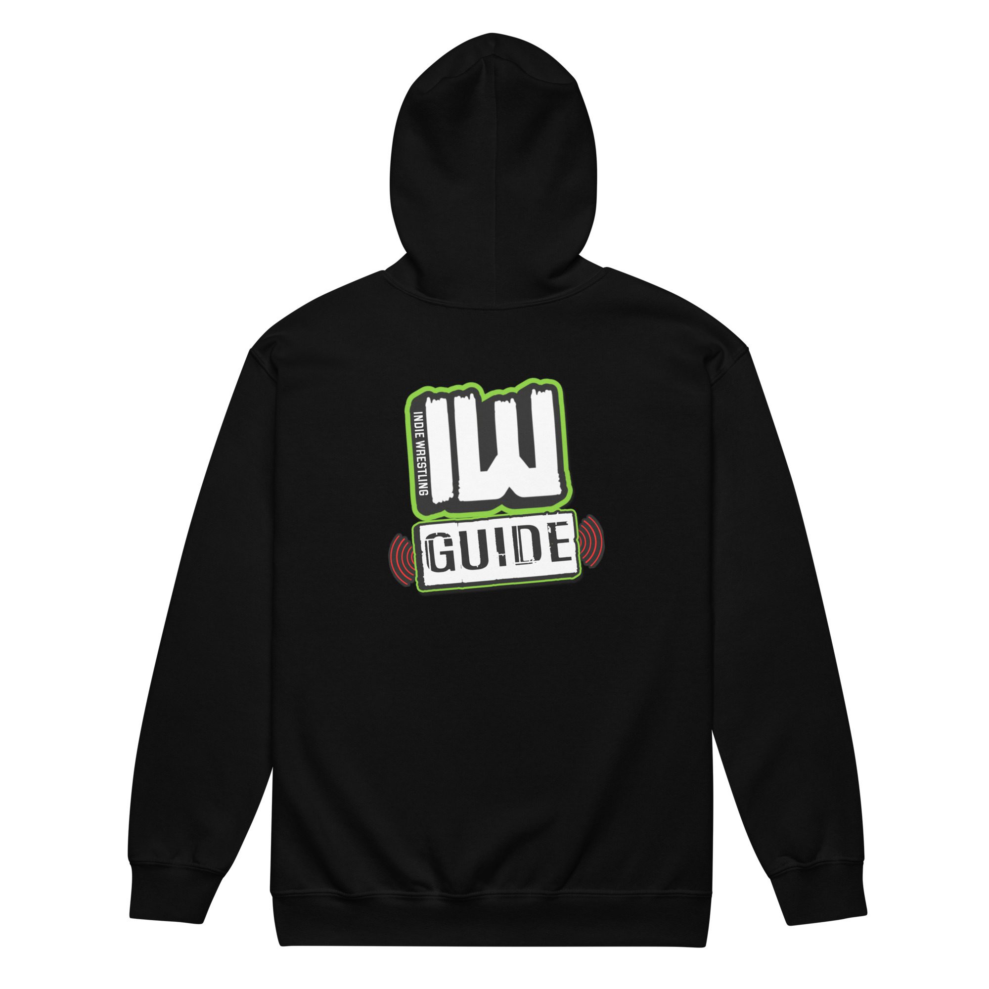 Indie Wrestling Guide "IWGuide 2024 logo" Unisex Zip Up Hoodie