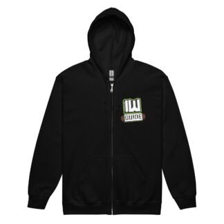 Indie Wrestling Guide "IWGuide 2024 logo" Unisex Zip Up Hoodie