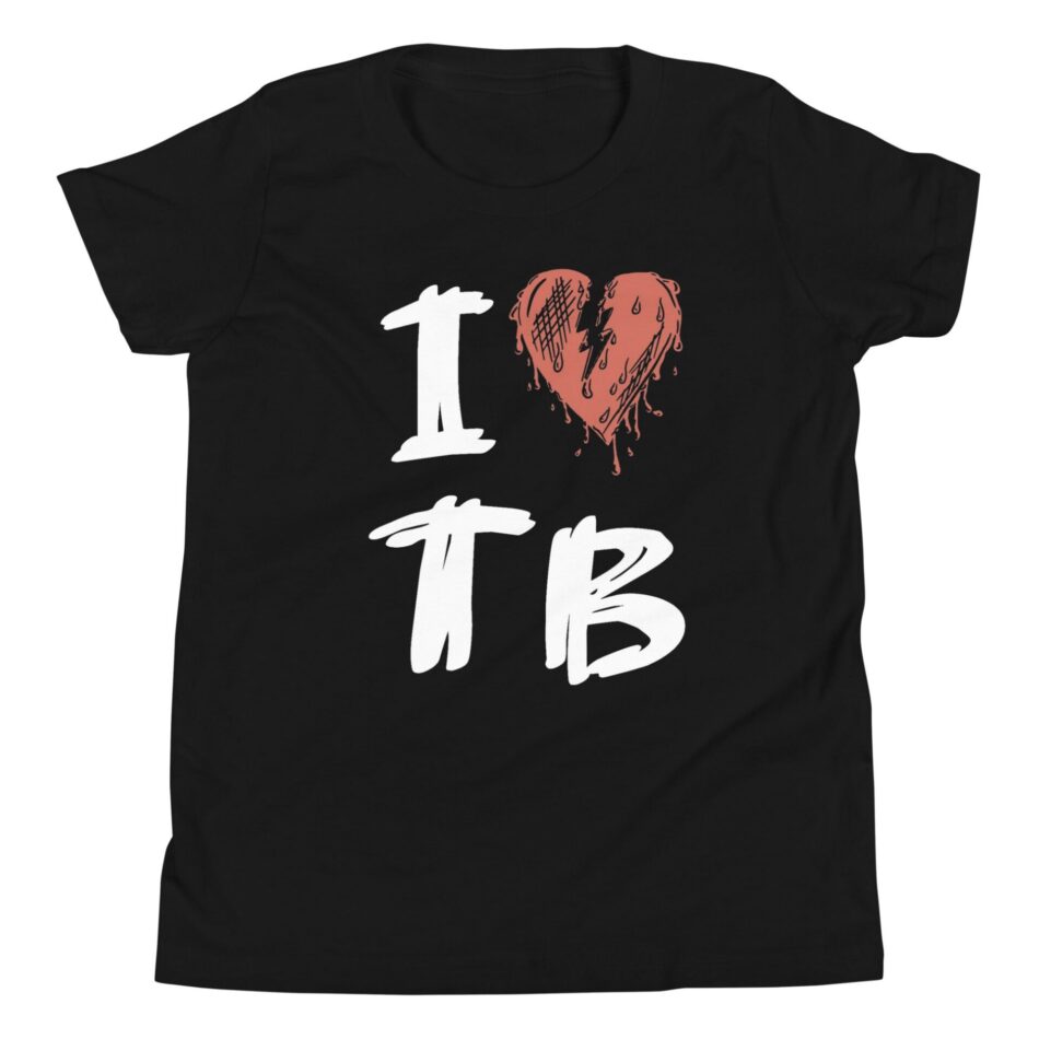 Tragedy Boiz "I <3 TB" Youth Short Sleeve T-Shirt