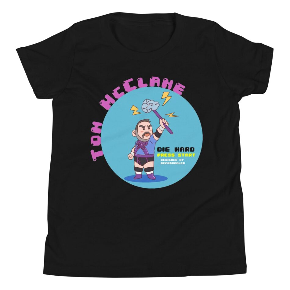 Die Hard Tom McClane "Skeletor Underoos" Youth Short Sleeve T-Shirt