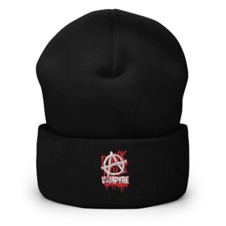 Vampyre Diago Diablo "MDC PUNKROCK VAMPYRE BRAND" Cuffed Beanie