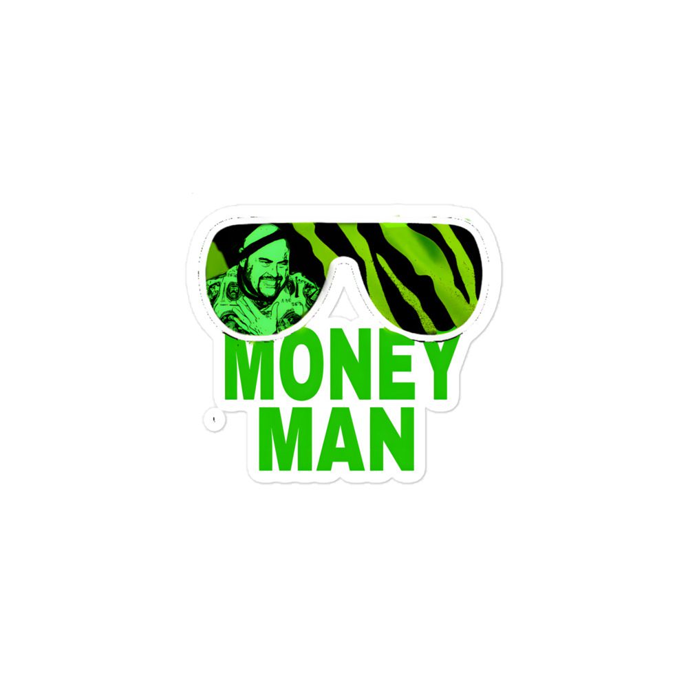 G-Money "Money Man" Bubble-free stickers