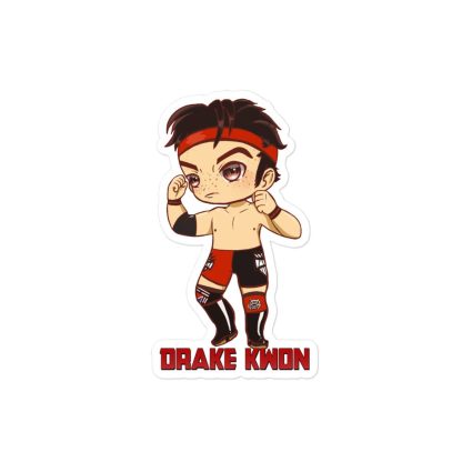 Drake Kwon "Drake "Chibi" Kwon" Bubble-free stickers