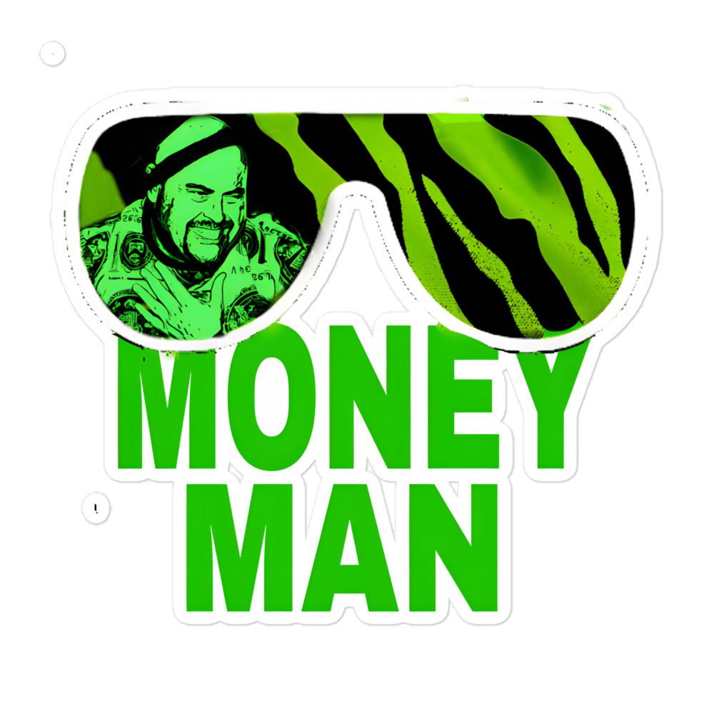 G-Money "Money Man" Bubble-free stickers