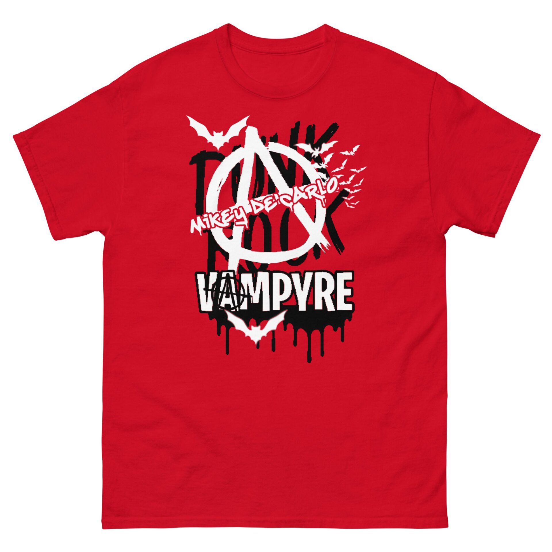Vampyre Diago Diablo "MDC PUNKROCK VAMPYRE BRAND" Short Sleeve Unisex t-shirt