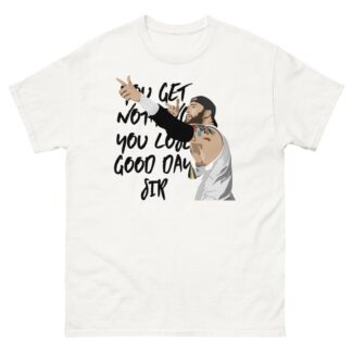 Tommy Vendetta "Good Day Sir" Short Sleeve Unisex t-shirt
