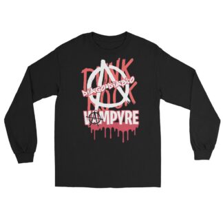 Vampyre Diago Diablo "MDC PUNKROCK VAMPYRE BRAND" Unisex Long Sleeve Shirt