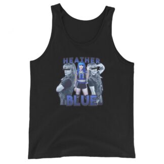 Heather Blue "Heather Blue" Unisex Tank Top