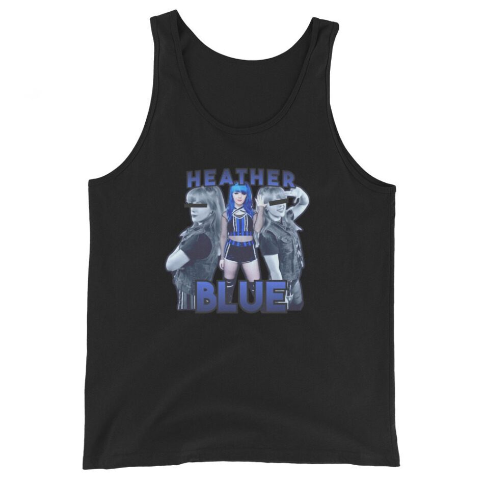 Heather Blue "Heather Blue" Unisex Tank Top