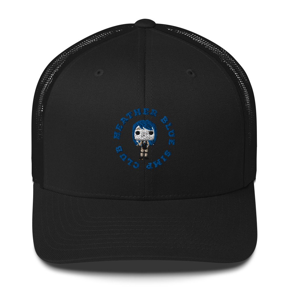 Heather Blue "HBSC" Trucker Hat